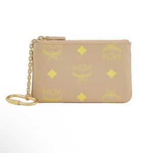 NWT NIB MCM keychain pouch